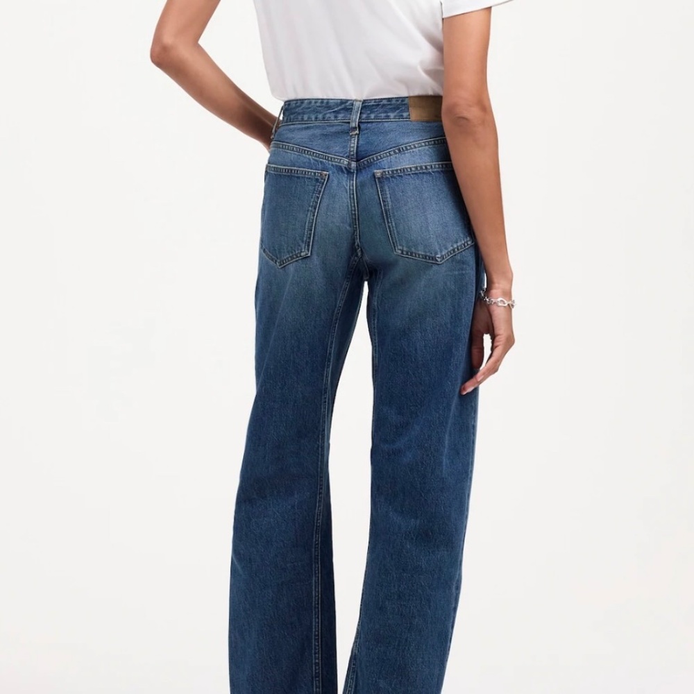 Madewell Indigo Straight Leg Jeans - Picture 5 of 13